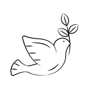 Dove, Bird, Peace, Flying, Creature icon