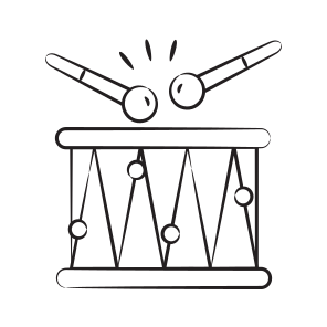 Drum, Snare, Percussion, Instrument, Drumbeat icon