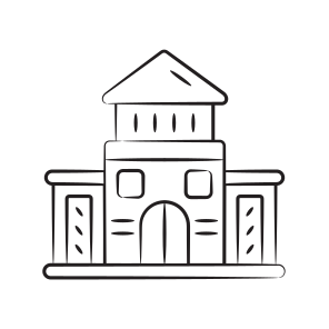 Hall, Hotel, Motel, Building, Venue icon