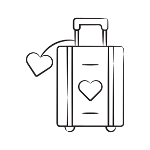 Luggage, Bag, Baggage, Suitcase, Handbag icon