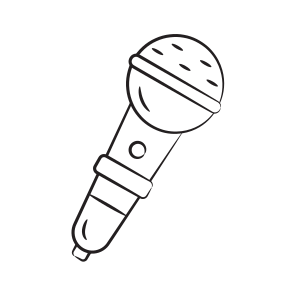 Mic, Microphone, Singing, Karaoke, Device icon