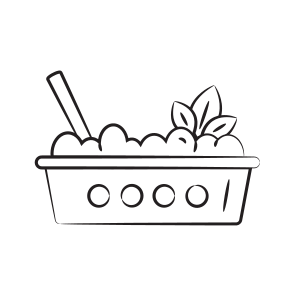 Rice, Dish, Food, Meal, Dinner icon
