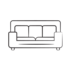 Sofa, Couch, Seat, Sitting, Furniture icon