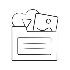 Video, File, Binder, Archive, Folder icon