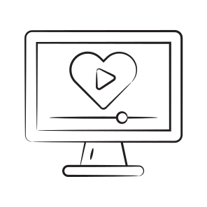 Video, Streaming, Tutorial, Multimedia, Media icon