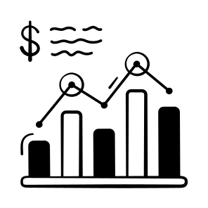 Bar Graph, Bar Chart, Business, Analytics, Analysis, Statistics, Growth, icon