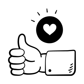 Business, Approval, Thumbs Up, Social Media, Like, Positive, Feedback, icon