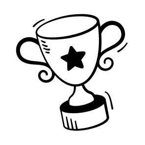 Business, Finance, Trophy, Reward, Prize, Award, Success, Achievement, icon
