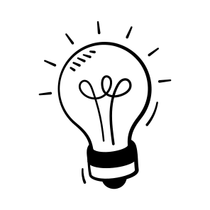Business, Idea, Creativity, Finance, Innovation, Light Bulb, icon