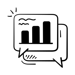 Business, Report, Analysis, Chart, Finance, Communication, icon