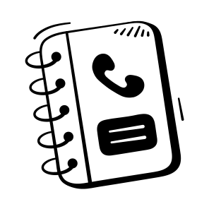 Contact, Book, Address, Notebook, Phone, Information, Reminder, icon