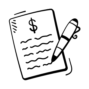 Contract, Signature, Document, Finance, Agreement, Business, Deal, icon