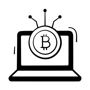 Cryptocurrency, Bitcoin, Crypto, Finance, Business, Fintech, Online, icon