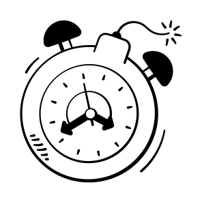 Deadline, Alarm, Clock, Timer, Business, Finance, Alert, Schedule, icon