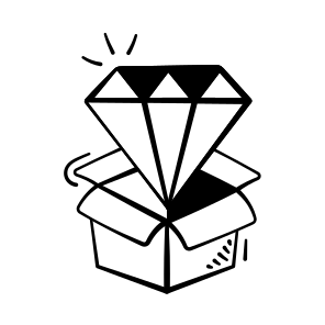 Diamond, Wealth, Gemstone, Asset, Economy, Business, Finance, icon