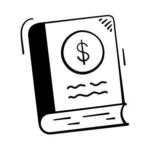 Finance, Book, Financial, Literacy, Investment, Education, Knowledge, icon