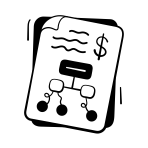 Financial, Flowchart, Business, Plan, Report, Document, Hierarchy, icon
