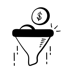 Financial, Funnel, Filtration, Sales, Business, Finance, Process, icon