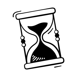 Hourglass, Sand Clock, Timer, Watch, Deadline, Productivity, icon