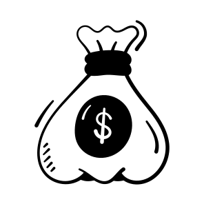 Money Bag, Money Sack, Savings, Investment, Business, Finance icon