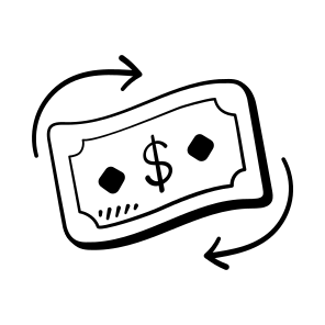Money, Business, Cash, Flow, Payment, Transaction, Exchange, icon