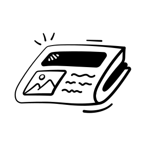 Newspaper, Journal, News, Business, Finance, Report, Magazine, icon