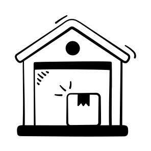 Warehouse, Depository, Godown, Parcel, Package, Storehouse, icon