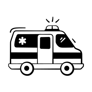 Ambulance, Emergency, Transport, Vehicle, Rescue icon