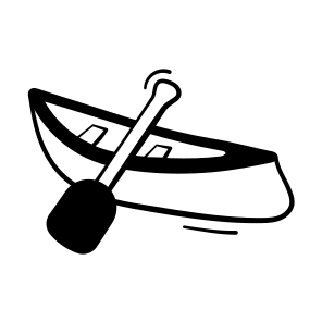 Canoe, Boat, Kayak, Watercraft, Rowing icon