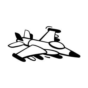 Fighter, Jet, Aircraft, Military, Airforce icon