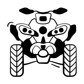 Quad Bike, Atv, Off Road, Transport, Travel icon