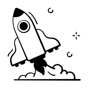 Rocket, Spaceship, Innovation, Technology, Transport icon