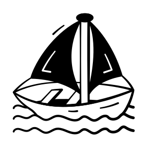 Sailboat, Watercraft, Ship, Boat, Yacht icon