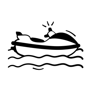 Speedboat, Motorboat, Water, Transport, Boat icon