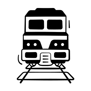Train, Railway, Transport, Public, Passenger icon