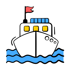 Cruise, Ship, Boat, Yacht, Watercraft icon