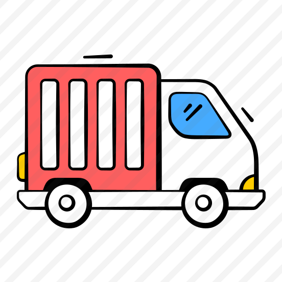 Delivery, Truck, Van, Logistics, Cargo preview