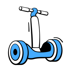 Hoverboard, Segway, Electric, Scooter, Transport icon