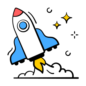 Rocket, Spaceship, Innovation, Technology, Transport icon