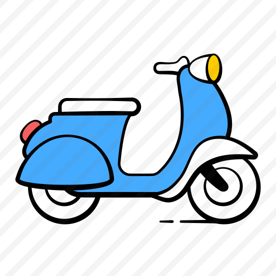 Scooter, Motorbike, Moped, Minibike, Conveyance preview