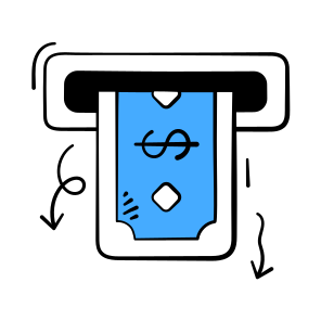 Atm, Machine, Withdrawals, Cash, Money, Business, Finance, icon