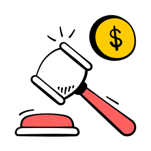 Auction, Bidding, Business, Investment, Finance, Investment, Sale, icon