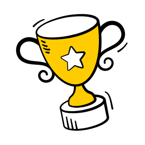 Business, Finance, Trophy, Reward, Prize, Award, Success, Achievement, icon