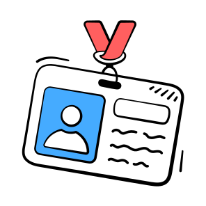 Business, Id, Identification, Badge, Employee, Card, Finance, icon