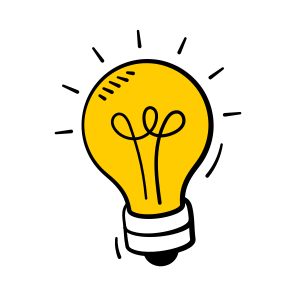 Business, Idea, Creativity, Finance, Innovation, Light Bulb, icon