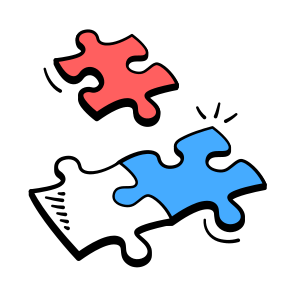 Business, Solution, Puzzle, Teamwork, Finance, Management, Planning, icon