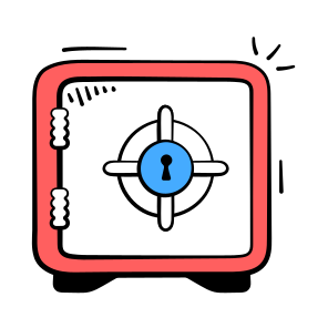 Business, Vault, Safe, Locker, Money, Security, Protection, icon