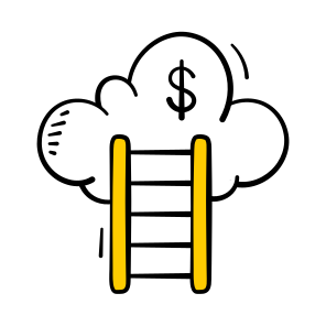 Career, Growth, Financial, Success, Business, Ambition, Achievement, icon