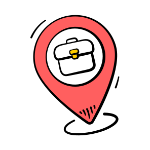 Career, Opportunity, Business, Location, Briefcase, Employment, Recruitment, icon