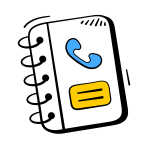 Contact, Book, Address, Notebook, Phone, Information, Reminder, icon